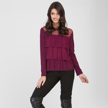 Maloka: Ruffles On Ruffles Fit and Flare Top - $74.00