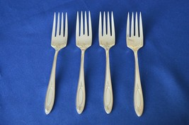 4 Oneida Community Adam 1917 Salad Forks - $11.88