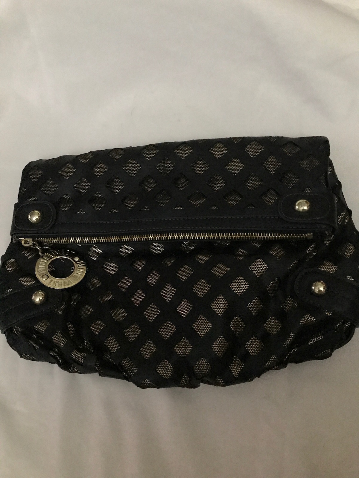 Nine West Black Women's Clutch O - Handbags & Purses