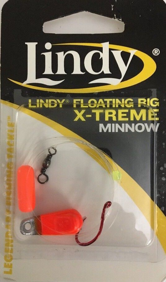 Lindy Floating Rig XTreme Minnow RC090/CD0112RARE VINTAGE COLLECTIBLE