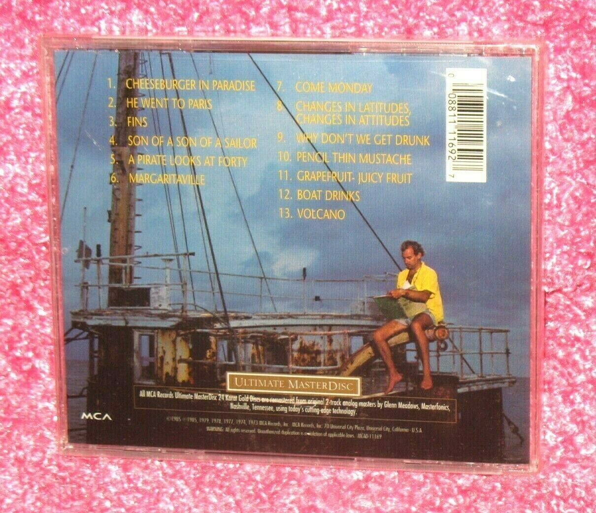 JIMMY BUFFETT Songs You Know Best of / Greatest Hits GOLD