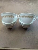 Vintage Corning Ware Corelle Butterfly Gold Hook Handle Cups Hanging Tea... - $4.89
