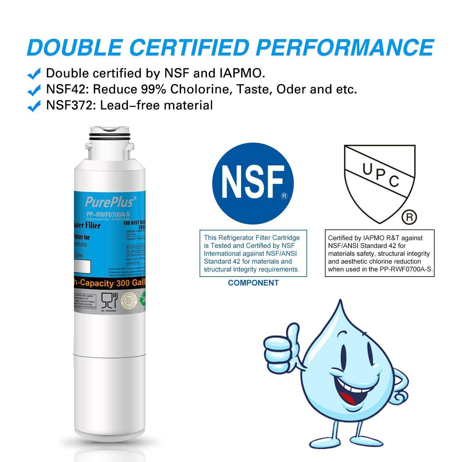 Water filter Replacement for Samsung RF23HCEDBSR, RF23HCEDBSR/AA