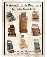 National Cash Registers Big Value Small Cost Metal Sign - $34.95