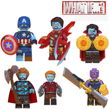 Marvel What If Zombie Spiderman Ironman Thor Avengers Lego Minifigure Ac... - $6.99