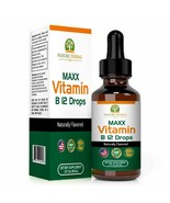 Vitamin B12 Sublingual Liquid Drops - Vegan &amp; Non-GMO  - $18.69
