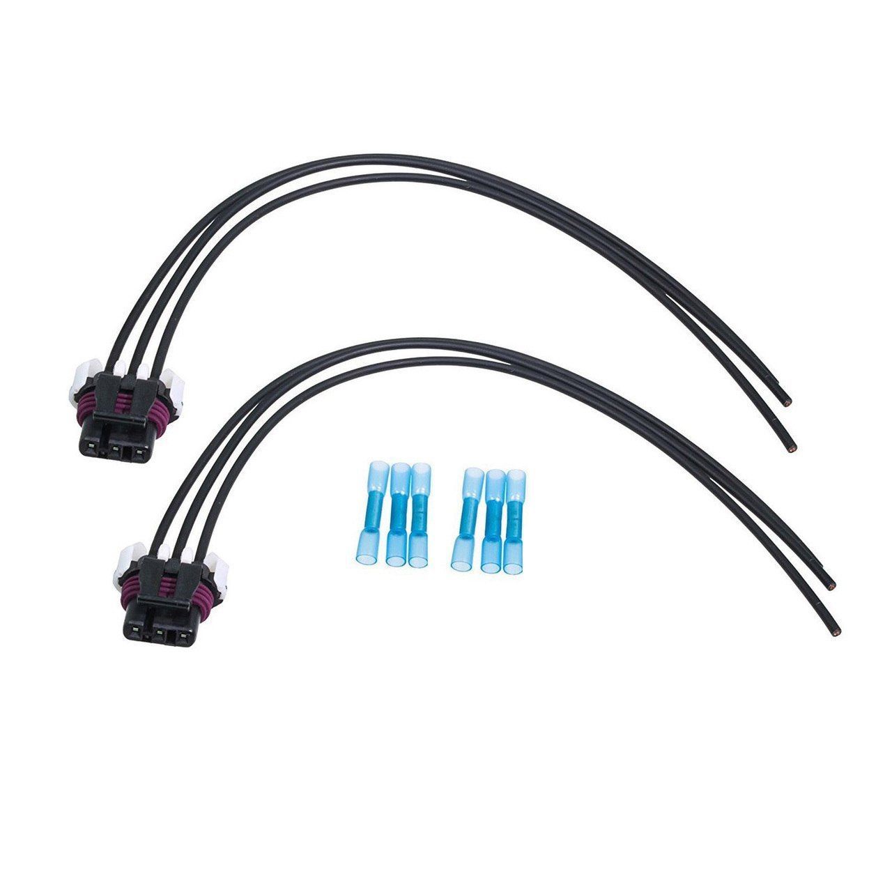 [2X] Turn Signal Wiring Harness Pigtail Connector f0514 Freightliner