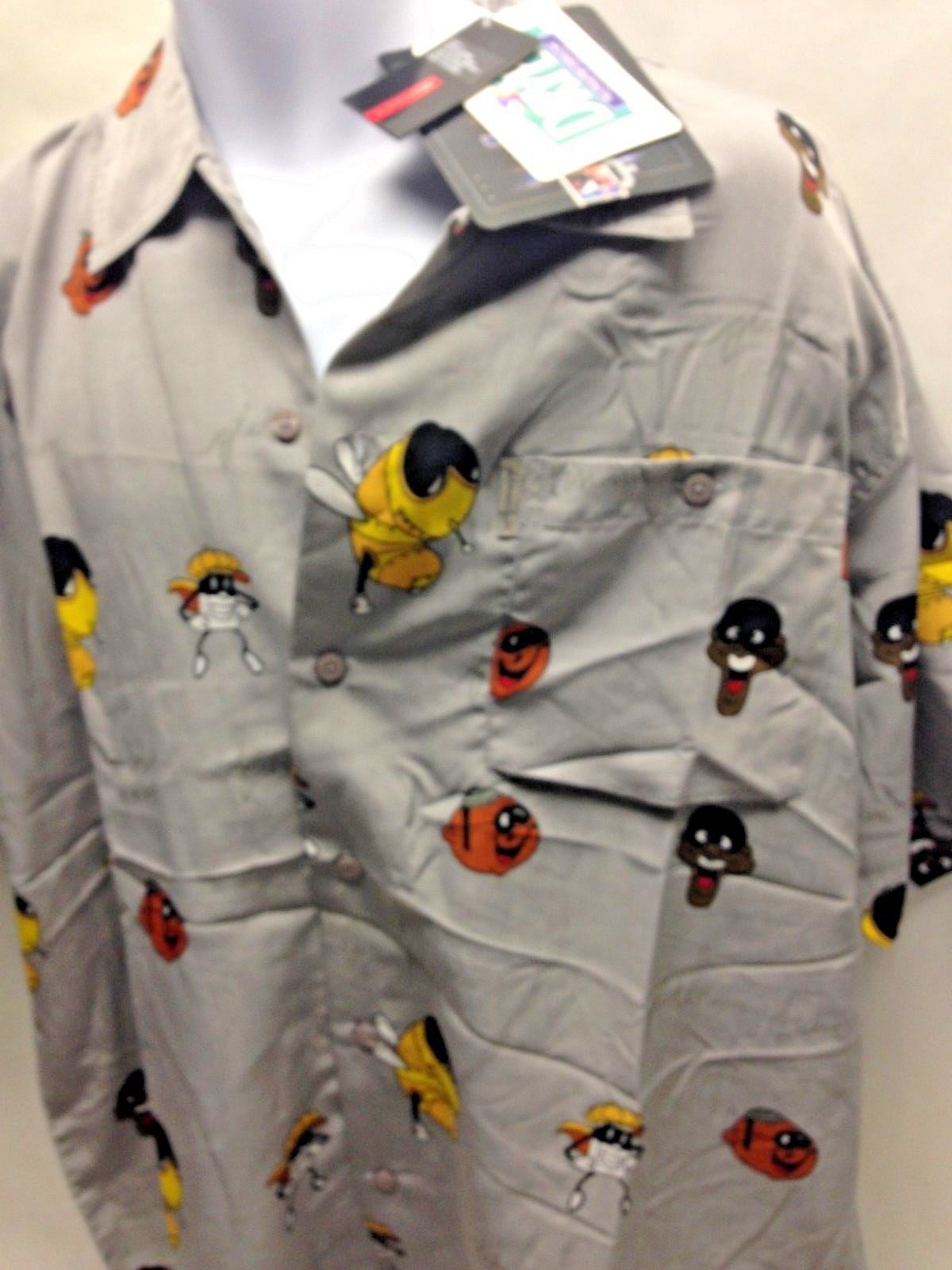 fat albert button up shirt