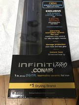 Infiniti Pro by Conair Digital Tourmaline Ceramic Flat Iron; 1-inch; Blu... - $54.45