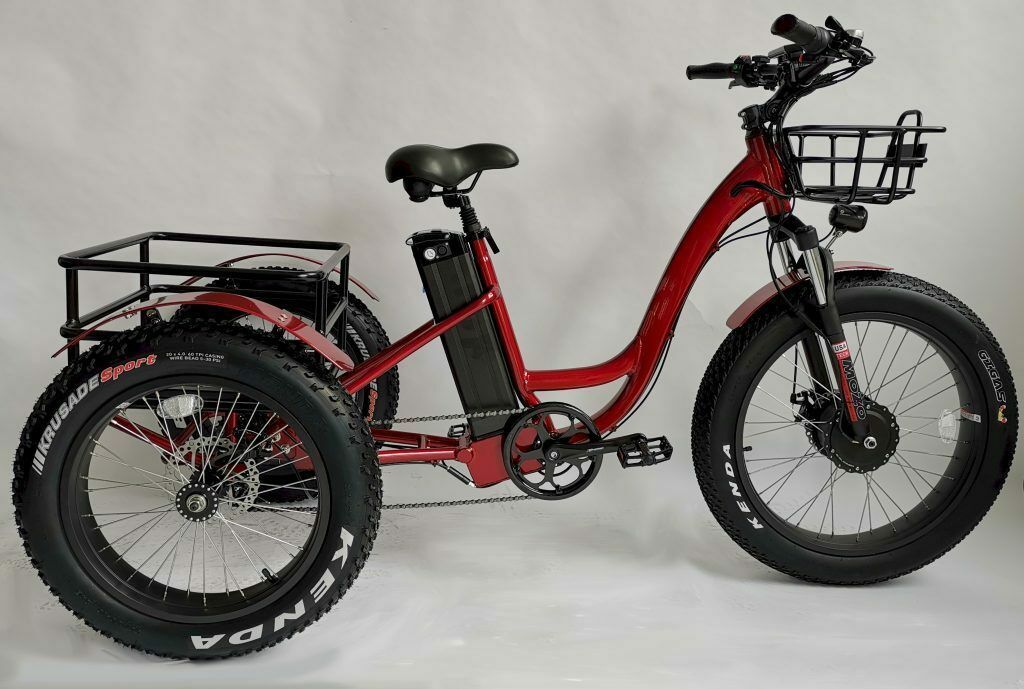 heavy duty electric tricycle