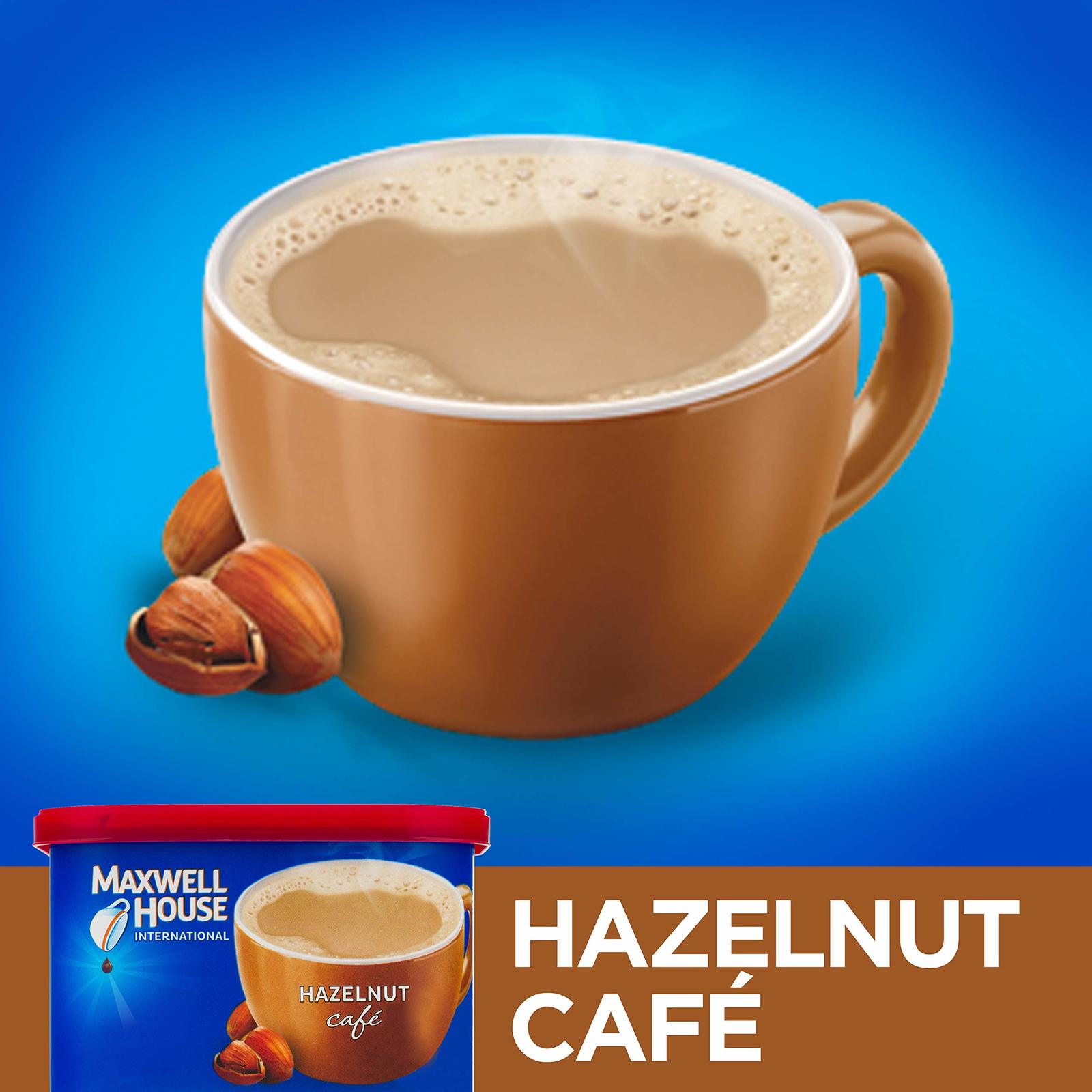 Maxwell House International Hazelnut Instant Coffee, 9 oz Canister