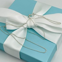18" Tiffany & Co Sterling Silver Chain Necklace by Elsa Peretti - $179.00