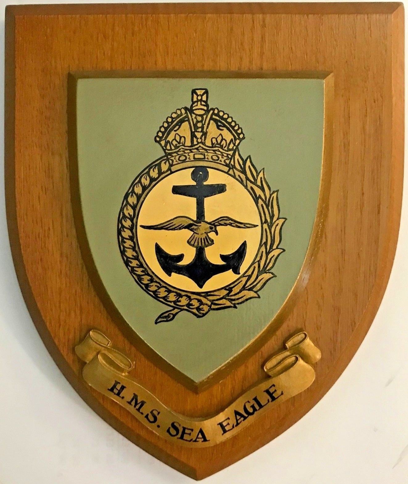 Hms Sea Eagle Royal Navy Ship's BADGE/CREST and 16 similar items