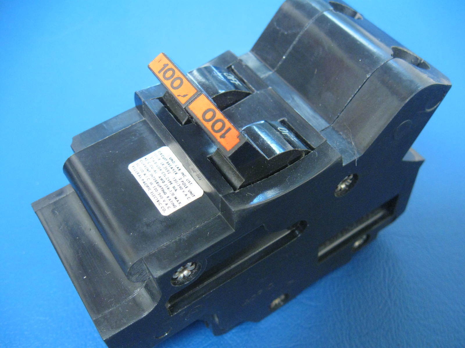 100A FEDERAL PACIFIC StabLok 100 Amp MAIN or Branch Breaker GUARANTEED!! Circuit Breakers