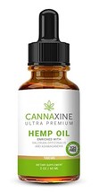 Cannaxine Premium Hemp Oil - Ashwagandha, Melatonin, Absentmindedness & Disqueti - $39.15