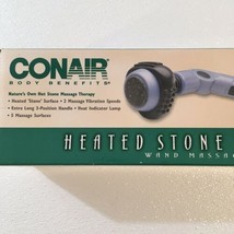 CONAIR Body Benefit Heated Stone Therapy Massager Wand ~ WM70HS - $33.08