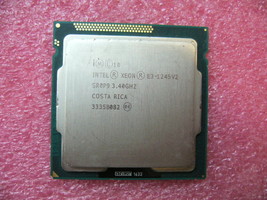 QTY 1x INTEL Xeon E3-1245 V2 Quad Core CPU 3.40GHZ/8MB LGA1155 SR0P9 - $140.00