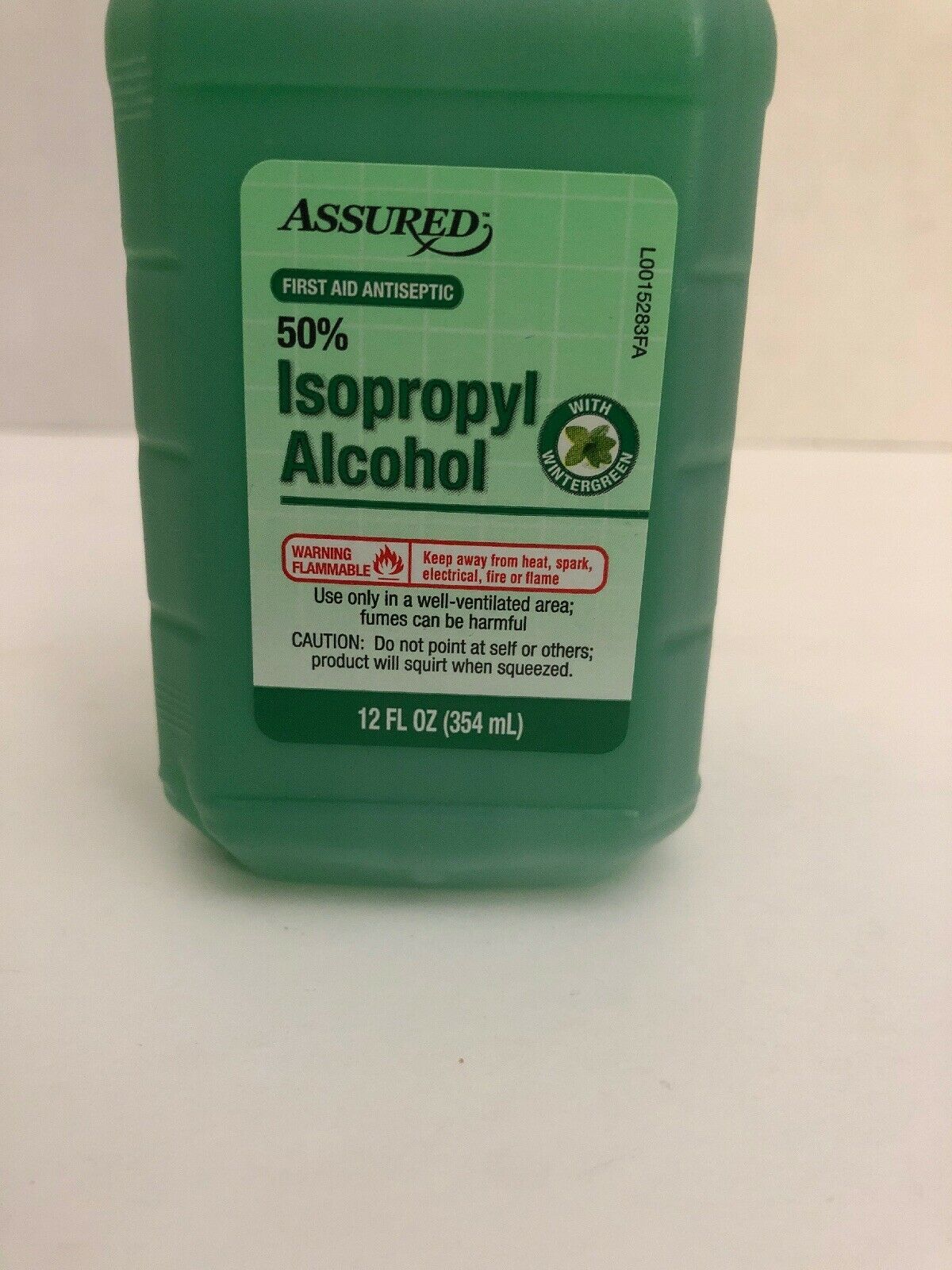 Assured Isopropyl Wintergreen Rubbing Alcohol 50 12 FL Oz,First Aid Antiseptic. Other First Aid