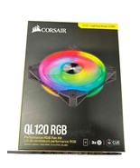 NEW 3 Pack Corsair QL120 RGB Performance Fan Kit 120mm x 25mm CO-9050098-WW - $98.99
