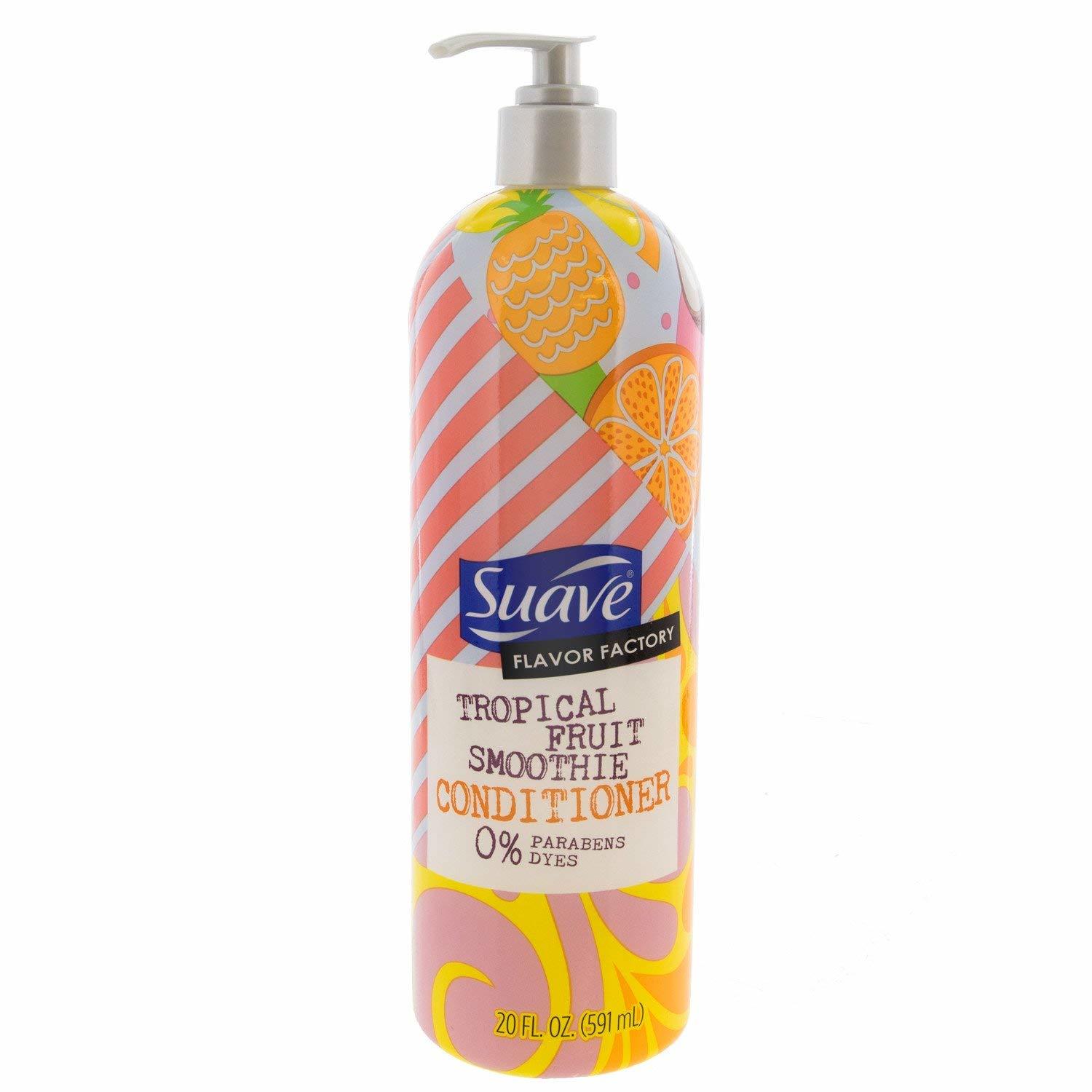 New SUAVE HAIR Flavor Factory Tropical Fruit Smoothie Conditioner 20 oz