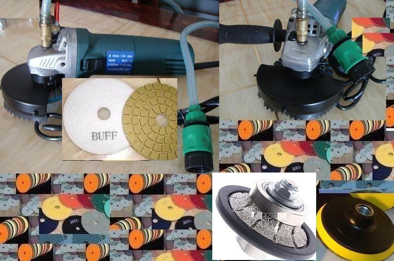 Undermount Sink Cut Polish grinding Granite 1 1//2/" Full Bullnose Router concrete
