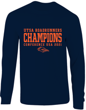 UTSA Roadrunners 2021 Conference USA Champions Long Sleeve T-Shirt - $24.99+