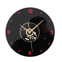 Alien Storehouse 3D CD Style Retro Nostalgia Wall Clock 12&quot; Red - $63.80
