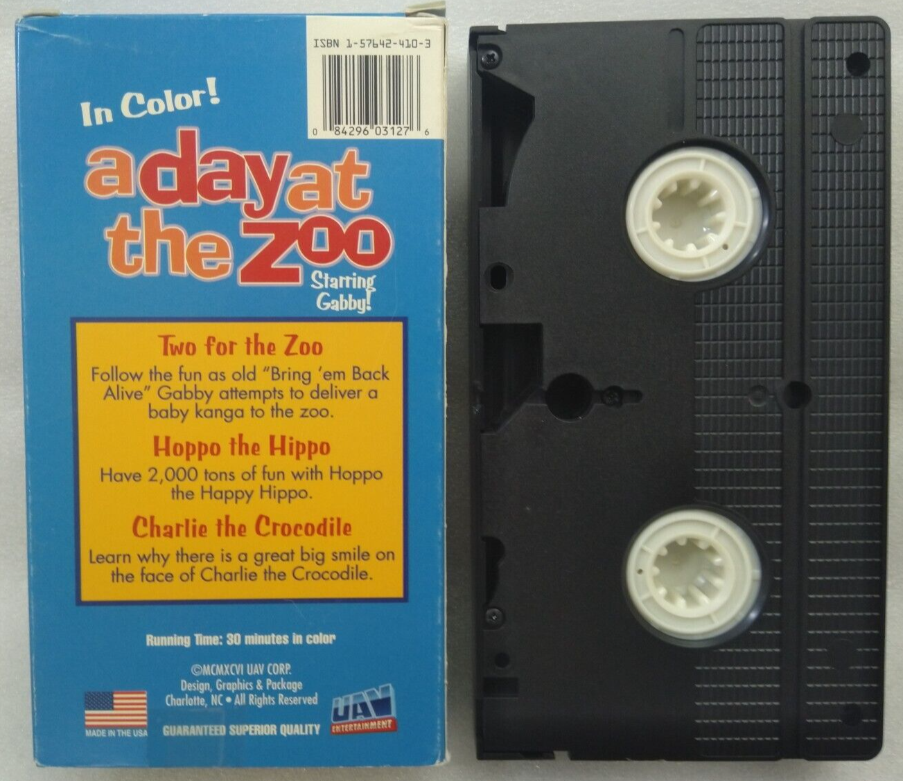 Vhs a day at the zoo starring gabby uav and 20 similar items