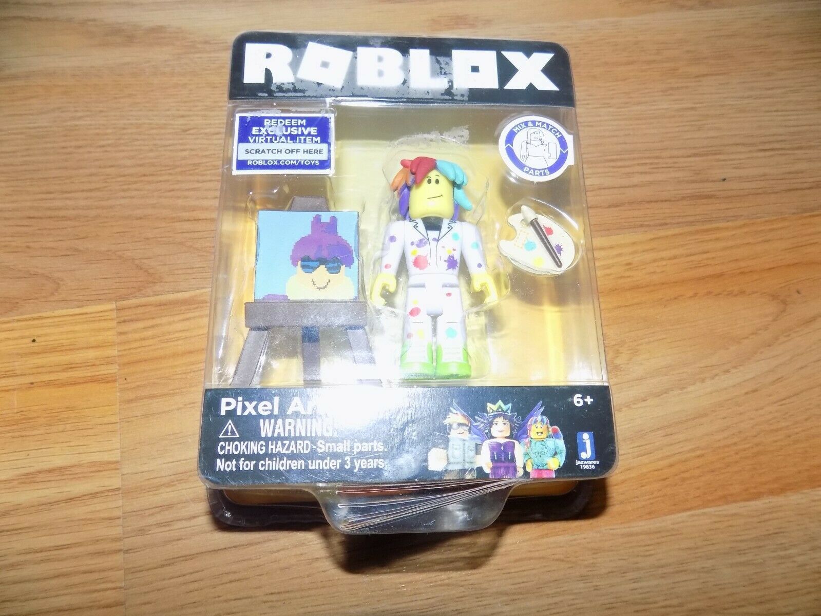Roblox Pixel Artist Action Figure Toy Mix And 50 Similar Items - sword roblox plastic tv movie video game action figures