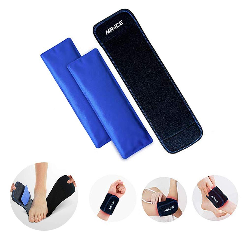 Hot Cold Therapy Wrap- Reusable Gel Ice And Heat Compress Pack With ...