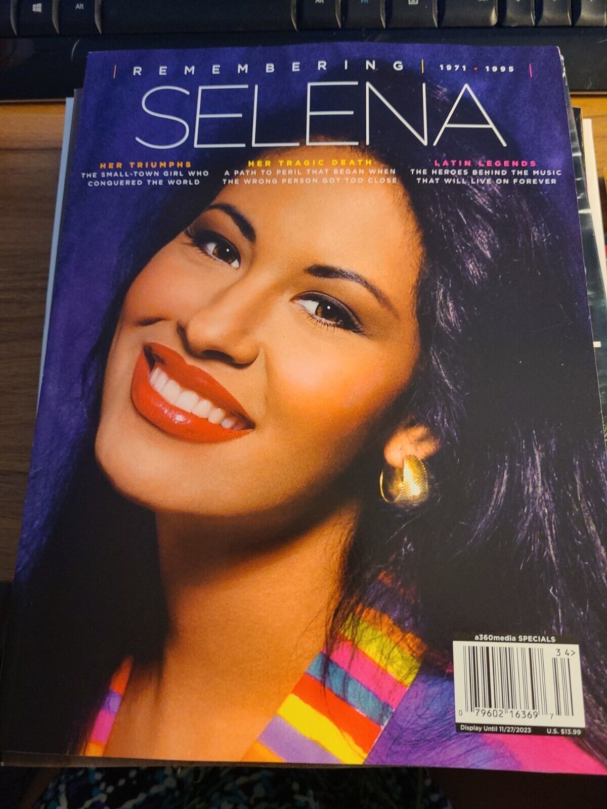 REMEMBERING SELENA 1971-1995 / 2023 A360MEDIA Magazine JENNIFER LOPEZ ...