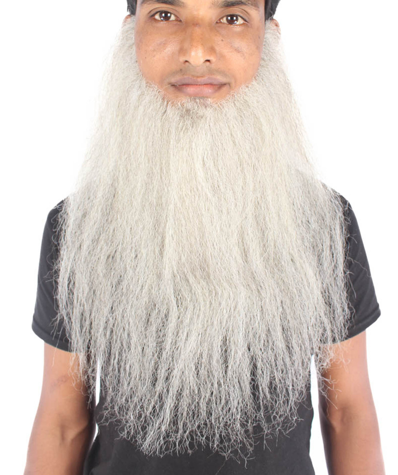 Men's Synthetic Hair Long Beard Cosplay Facial Hair Multiple Color Options