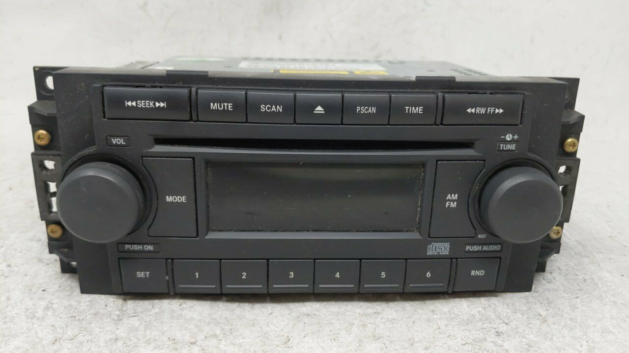 2005-2007 Chrysler 300 Am Fm Cd Player Radio Receiver 54683 - Dash Parts