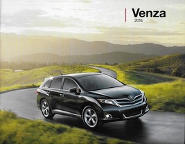 2015 Toyota VENZA sales brochure catalog US 15 LE XLE Limited Camry - $6.00