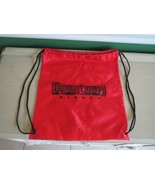 Vintage Downtown Disney Drawstring Backpack Cinch Shopping Satchel - $4.70