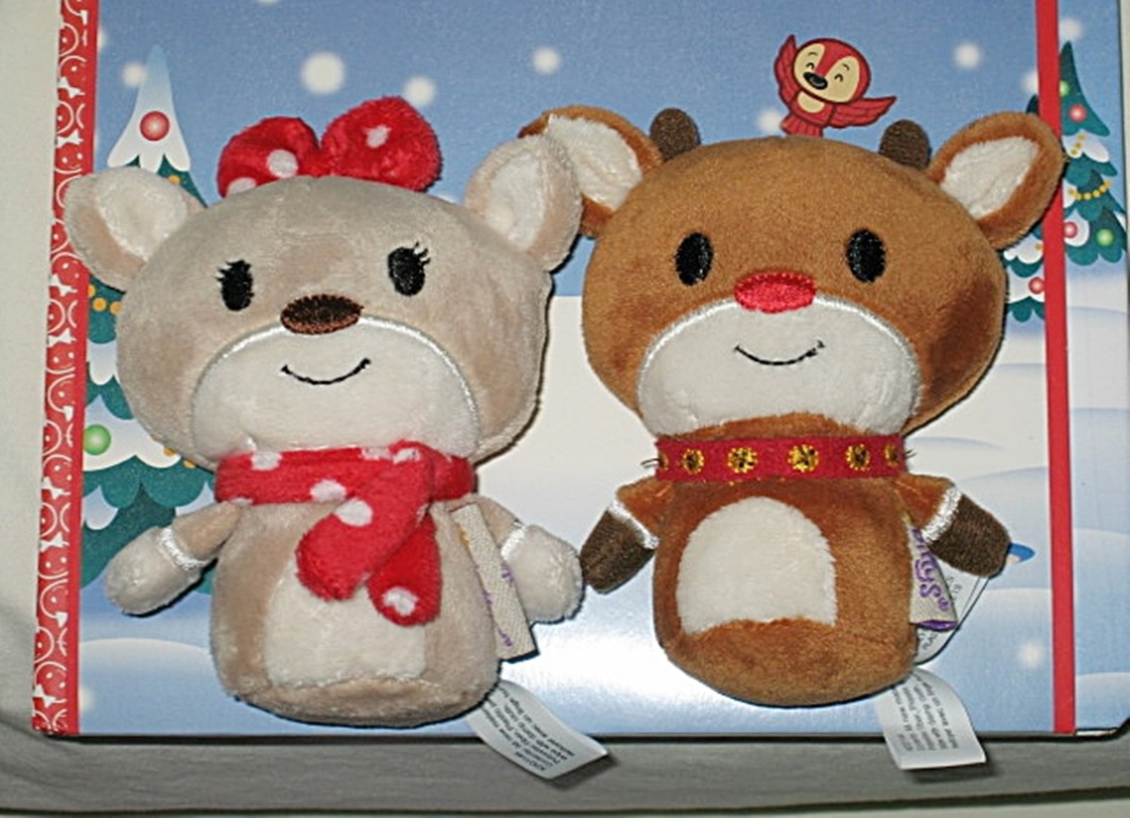 Hallmark Itty Bittys Storybook Rudolph The RedNosed Reindeer Book w