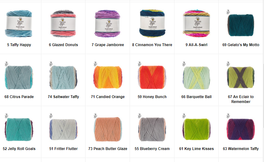 Yarn Bee Sugarwheel Yarn Various Colors! New! - Yarn