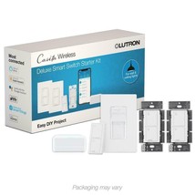 Caseta Deluxe Smart Switch Kit with Smart Bridge, 2 Smart Switches, Remo... - $243.53