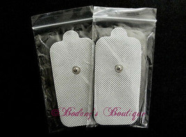 XL Replacement Electrode Pads (4) Extra X-Large for IQ Digital Massagers TENS - $11.14