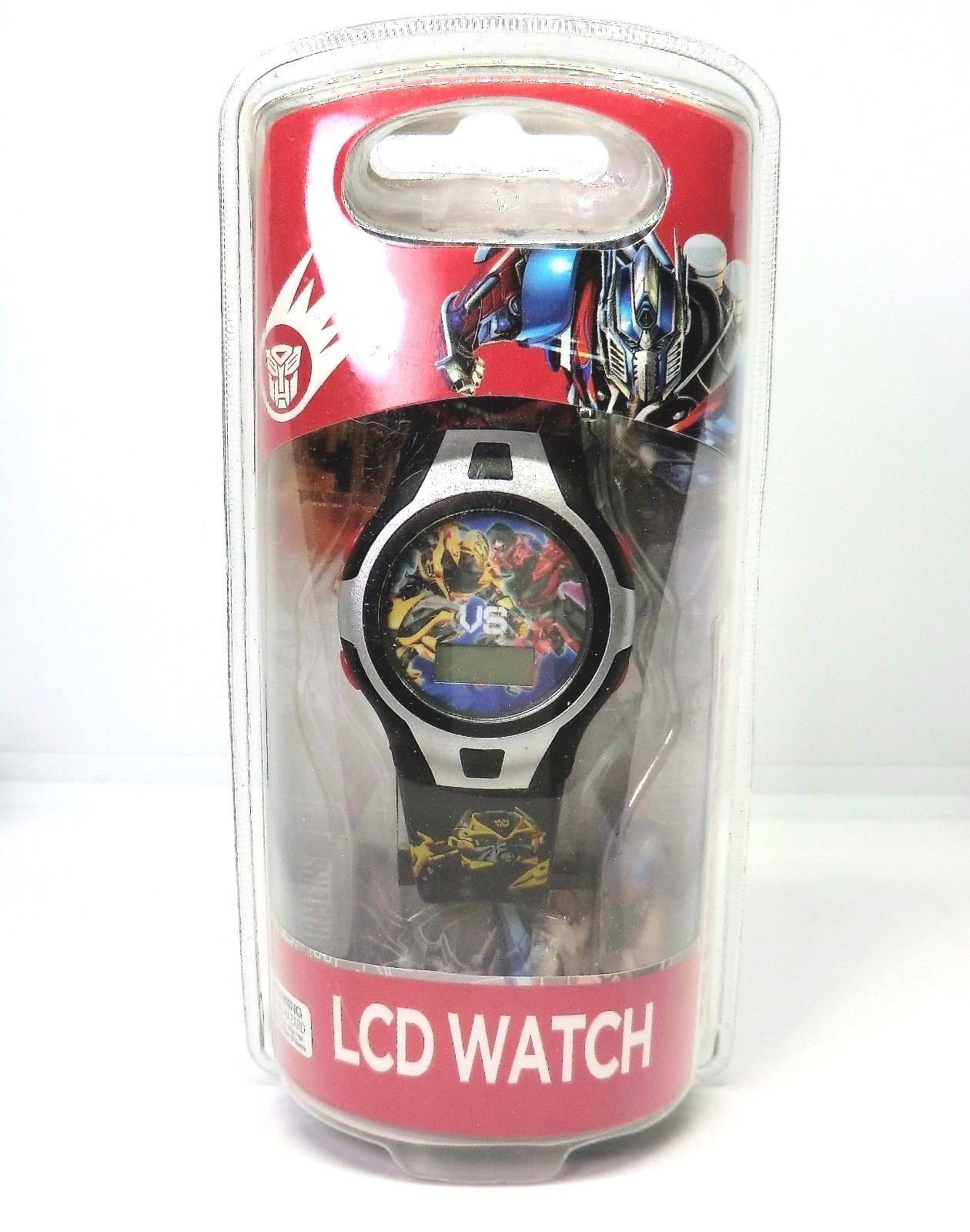 2014 HASBRO Transformers LCD Digital Watch New in Box Wristwatches