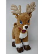 Build A Bear Team Santa Vixen 18&quot; Reindeer Plush Stuffed Animal - $14.24
