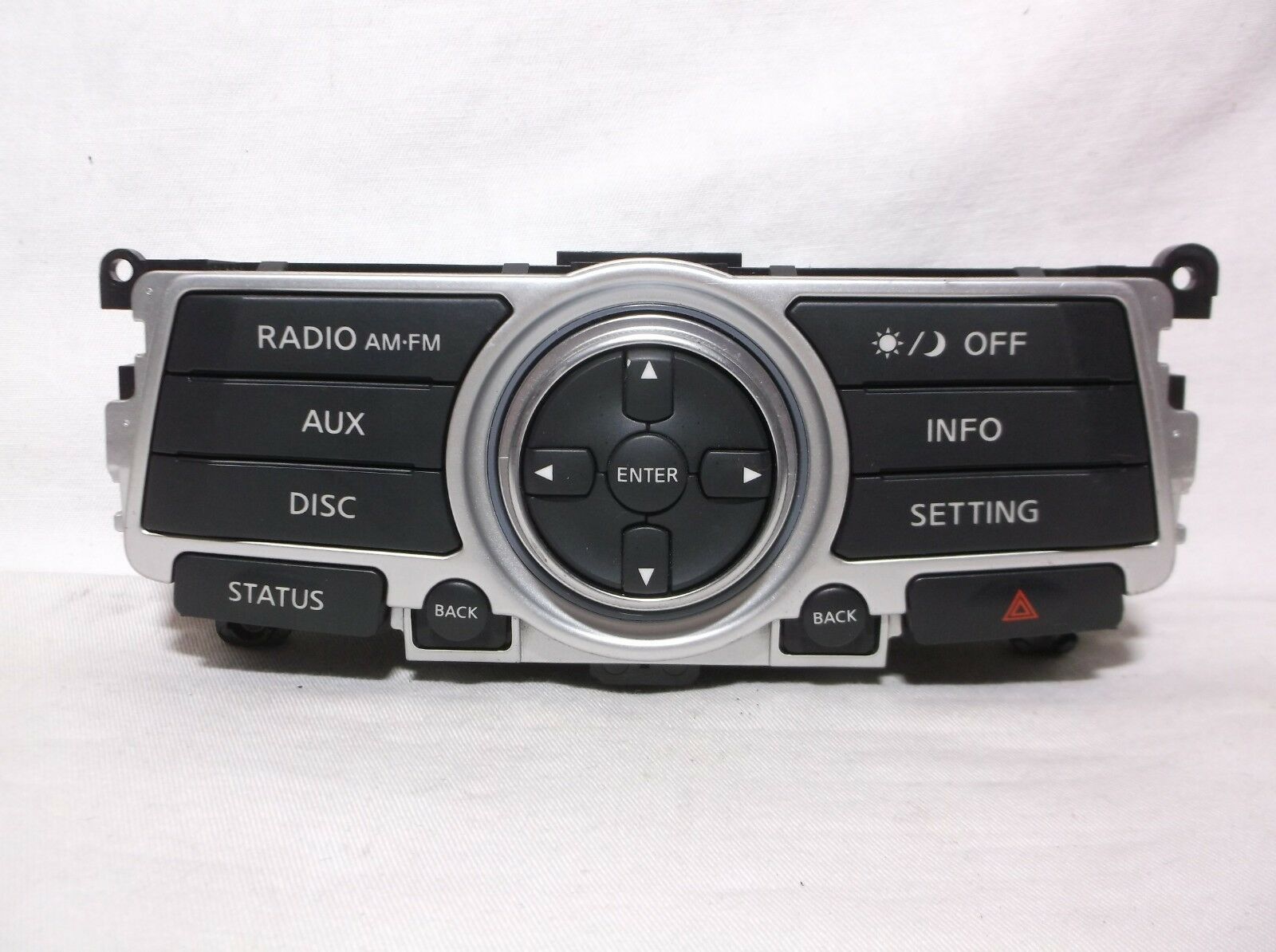 Primary image for 07-08  INFINITI G35/   RADIO/ INFO/AUX/DISC/DISPLAY SCREEN CONTROL/PANEL