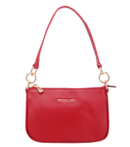 Montana West Genuine Leather Clutch Crossbody Purse Handbag Red - $32.99