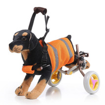 Pet Walking Dog Wheelchair Scooter, disabled dog wheelchair for dogs 4-9 kg - $79.43