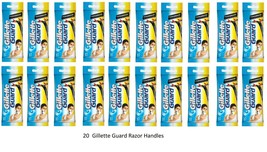 20X Gillette Guard Razor Handles with cartridges for Safe &amp; Smooth Shave - $27.21