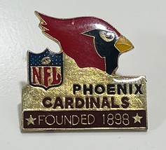 Phoenix Cardinals ~ Vintage Cardinals Nfl Founded 1898 Lapel Pin - $9.74