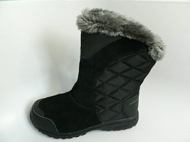 Womens Columbia Waterproof Black Faux Fur Boots Size 8 BL1582-011 - $36.99