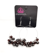 Paparazzi Crystal Collaboration Purple Fashion Earrings - $4.84