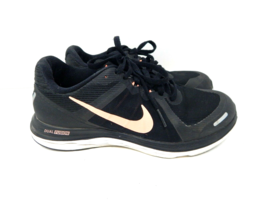 Nike Dual Fusion X2 Womens Size 8.5 Black Athletic Running Shoes 819318-060 - $12.00