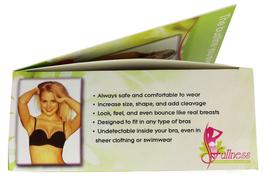Fullness Women's Silicone Breast Enhancer Push Up Pads With Brown Nipple #1001B image 4